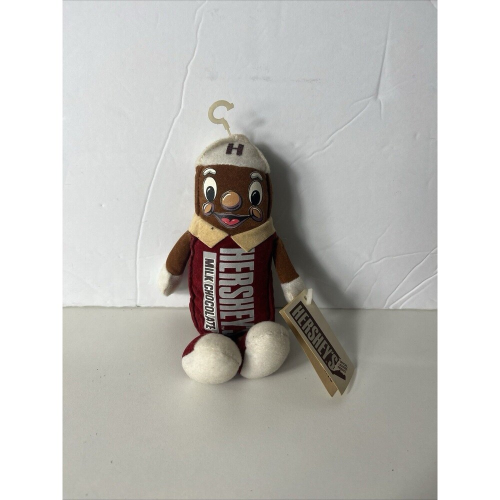 Vintage 1998 Hershey's Milk Chocolate Bar 9" Poseable Plush